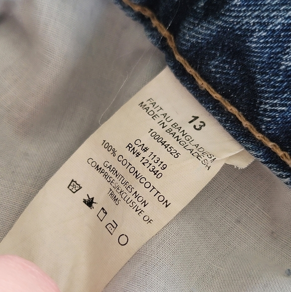 Garage Jean Shorts Size 13 #1410 - Picture 6 of 12